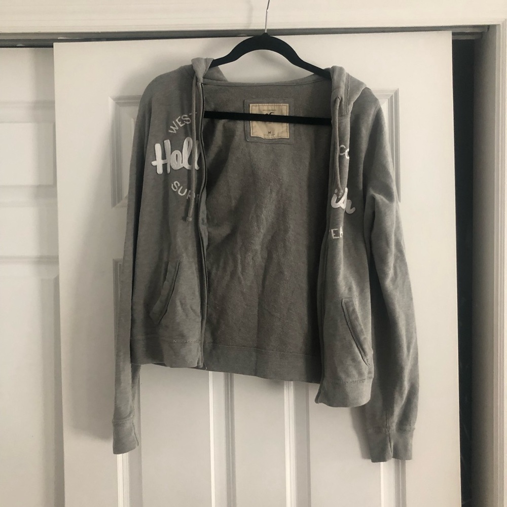 Hollister Gray Hoodie